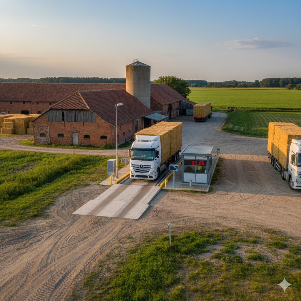 Waga samochodowa – prefabrykowana platforma betonowa i stalowa